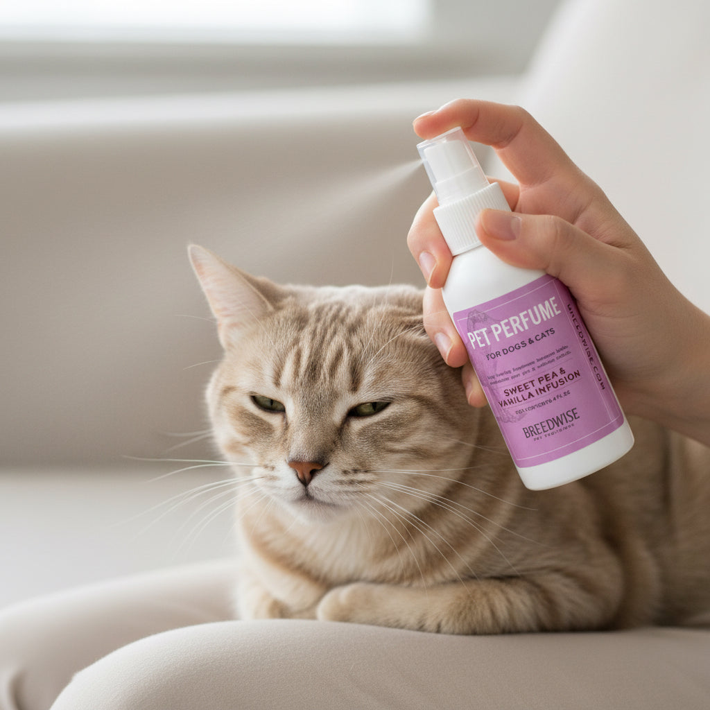 Odor Alibi — Cat Perfume & Deodorizer (Sweet Pea & Vanilla, 4 fl oz)