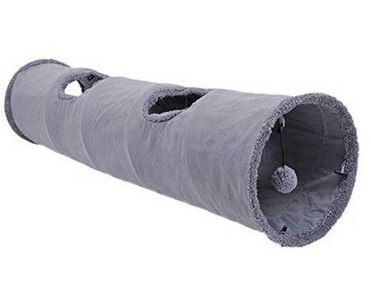 Guilt-Free Cat Tunnel — Long Play Tunnel for Bored, Home-Alone Cats