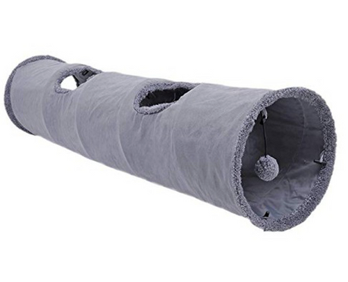 Guilt-Free Cat Tunnel — Long Play Tunnel for Bored, Home-Alone Cats