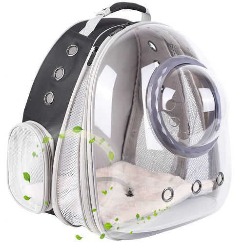 Ease-In Cat Carrier — Space Capsule Backpack