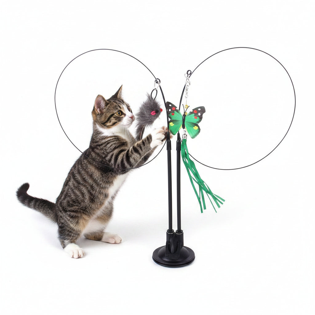 Vet‑Recommended Anti‑Guilt Cat Teaser Toy
