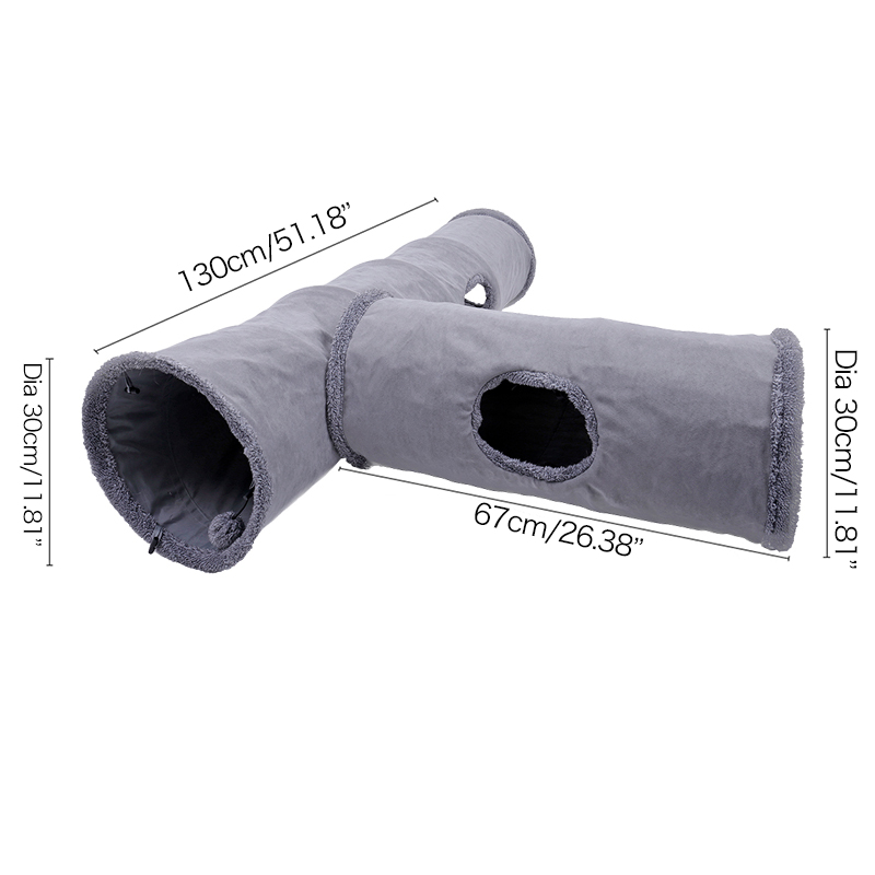 Guilt-Free Cat Tunnel — Long Play Tunnel for Bored, Home-Alone Cats