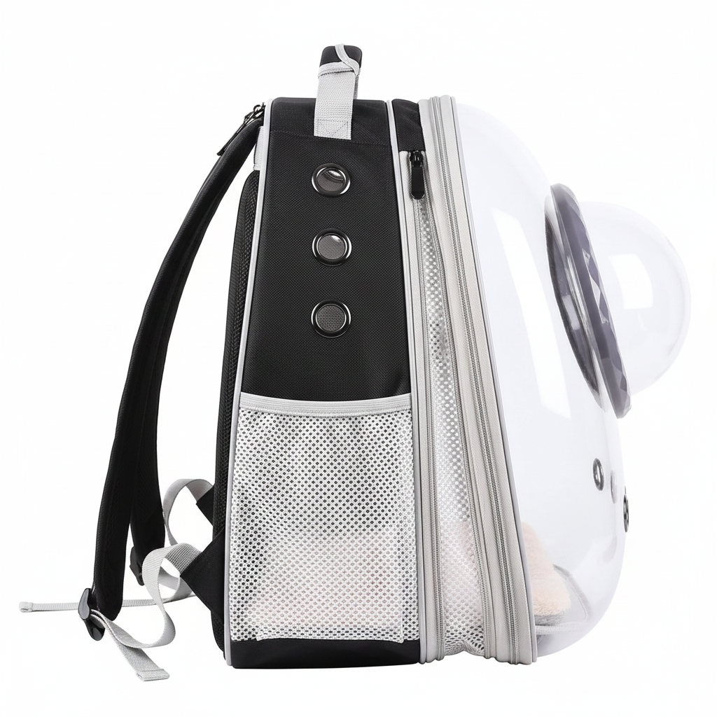 Ease-In Cat Carrier — Space Capsule Backpack